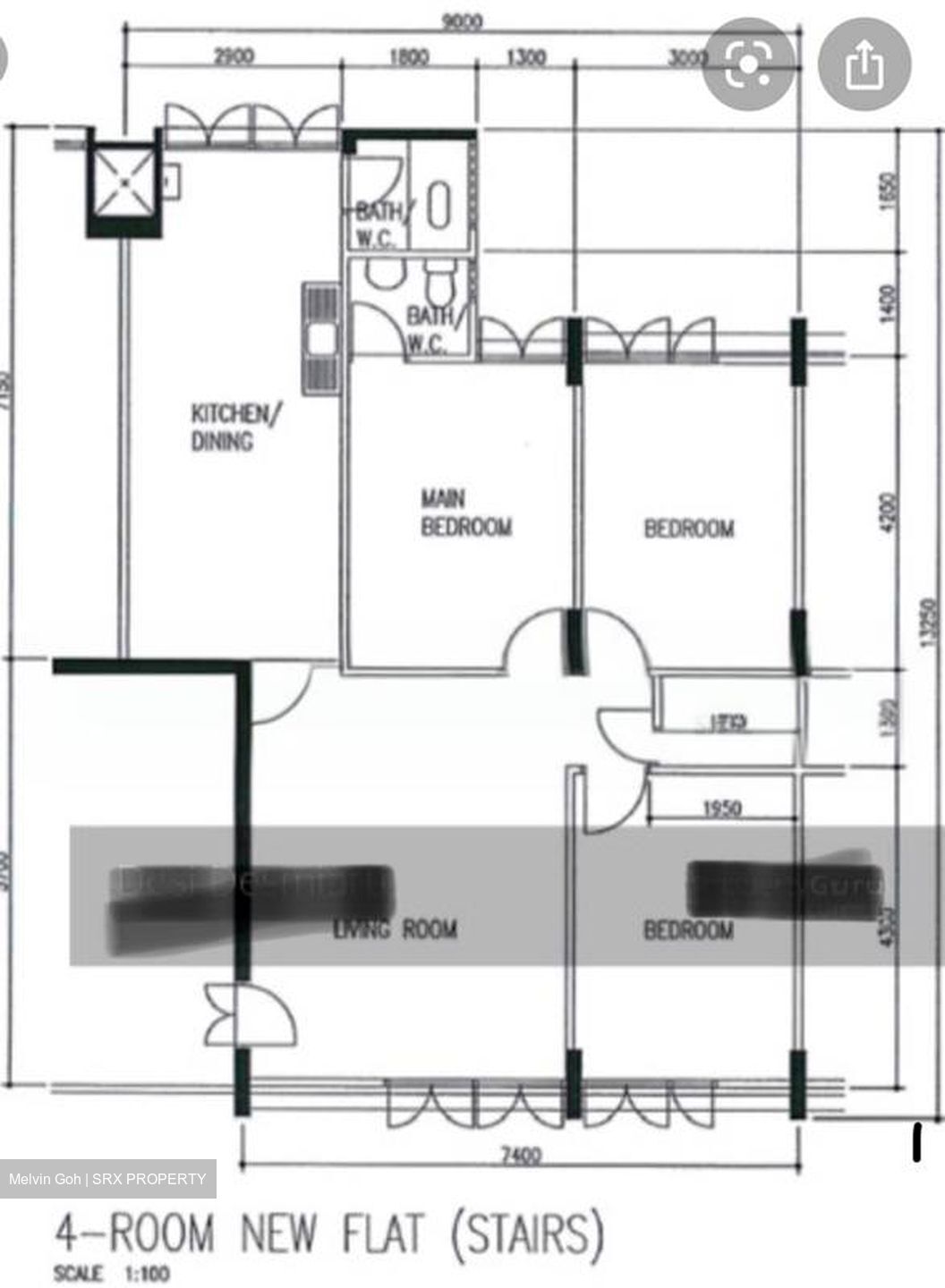 Blk 371 Clementi Avenue 4 (Clementi), HDB 4 Rooms #546251461